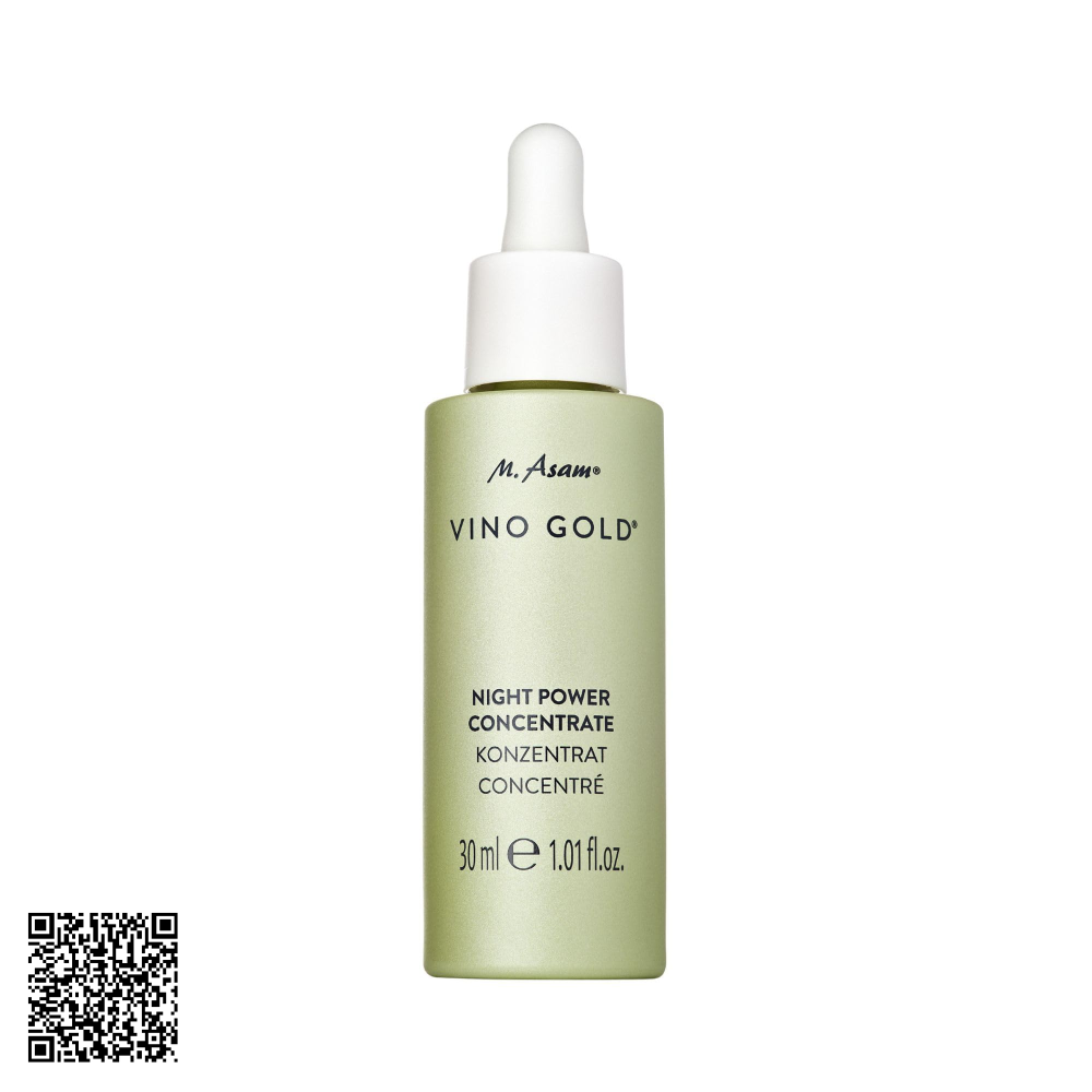Tinh Chất Cô Đặc Chống Oxy Hoá Và Tái Tạo Da Ban Đêm M. Asam Vino Gold Night Powed Concentrate 30ml
