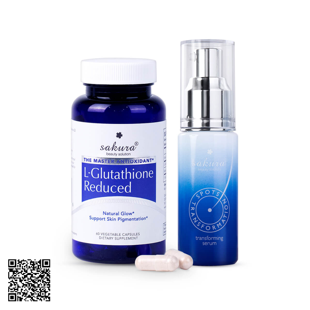 Bộ Ngừa Nám Bên Trong Sakura Melasma Combo Từ Nhật Bản 2 Món