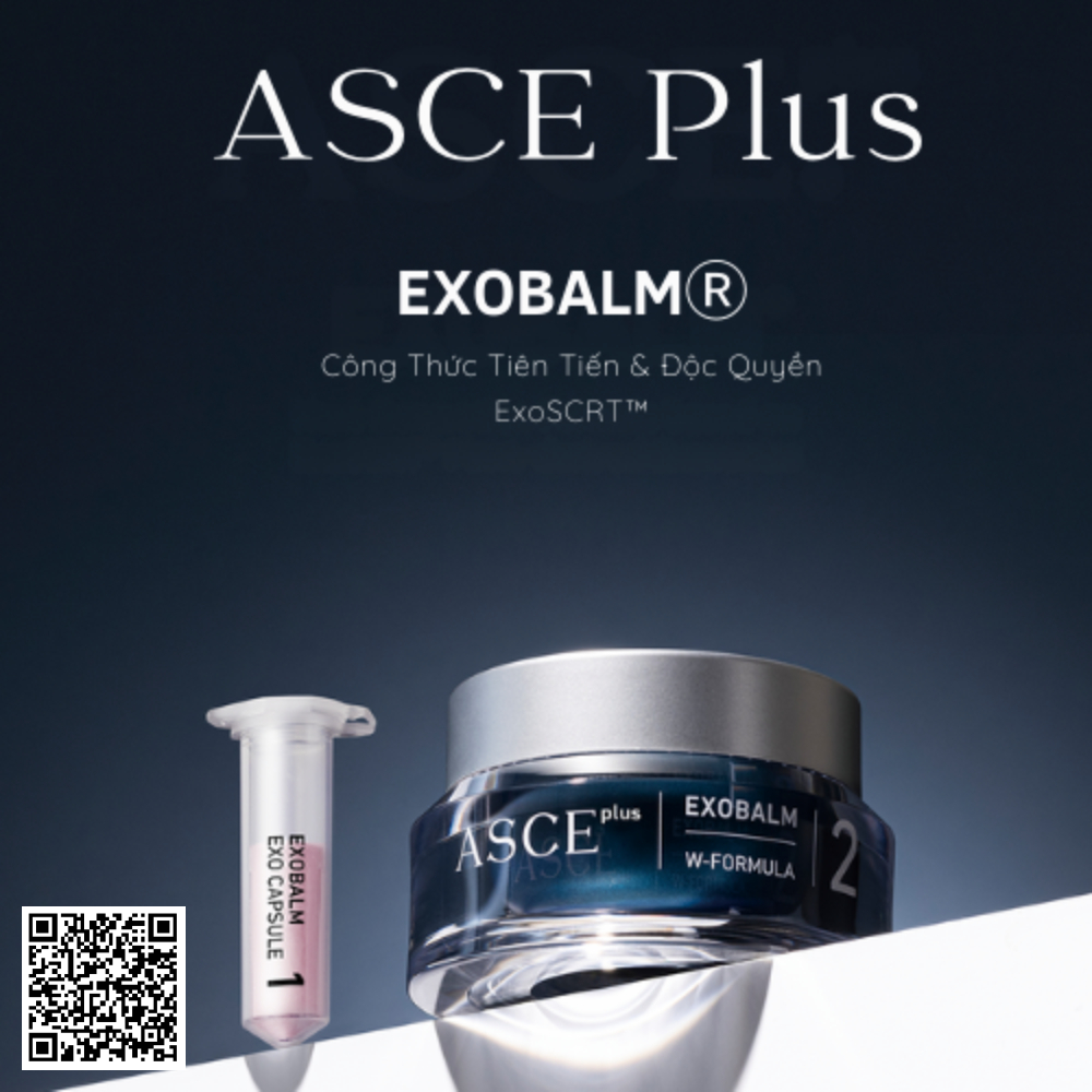 Bộ Cấp Ẩm, Làm Dịu, Kháng Viêm & Giảm Thâm ExoCoBio ASCE+ AXOBALM