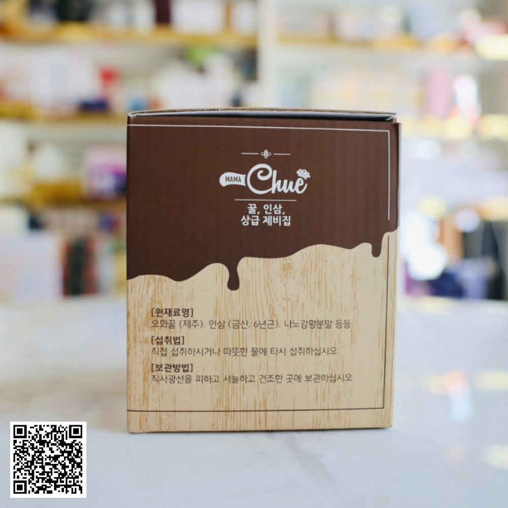 Sâm Mật Ong Nhụy Hoa Nghệ Tây Saffron Mama Chuê Hàn Quốc 500 ml