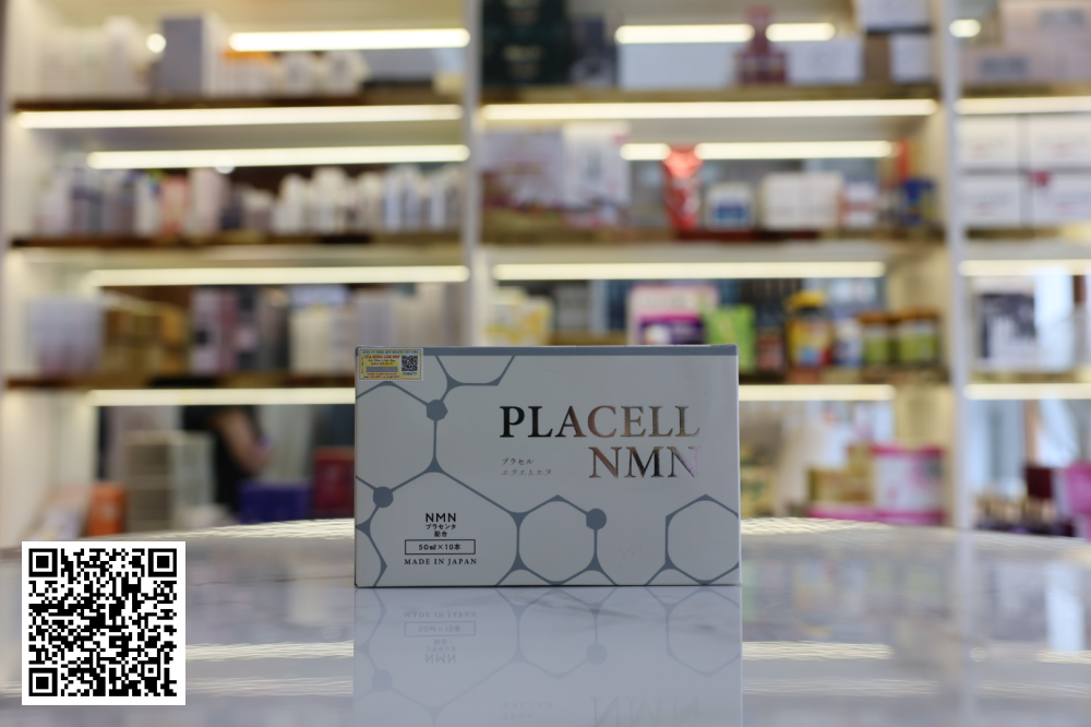 Nước Uống Trắng Da Trẻ Hoá Placell NMN Từ Nhật Bản 30 Chai.
