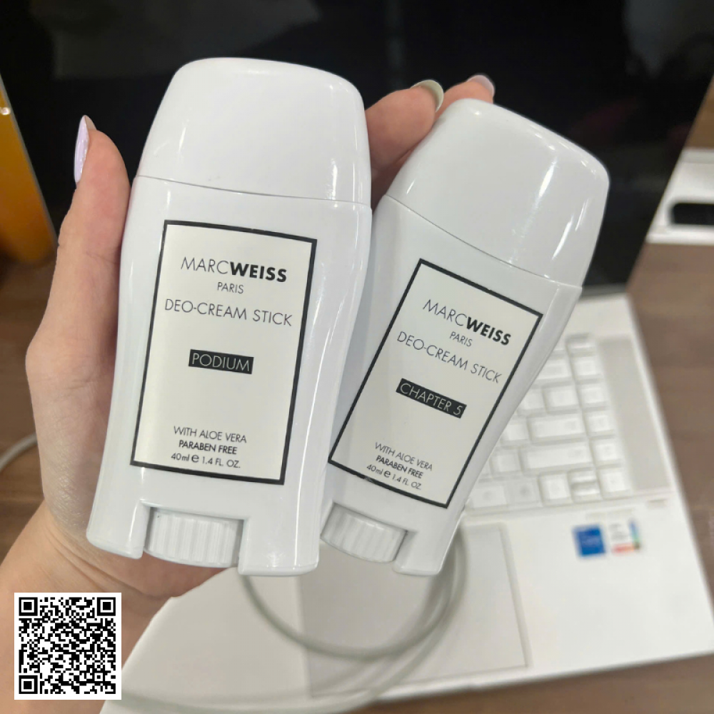 Nước Hoa Khô Khử Mùi Cơ Thể Deo Marcweiss Paris Từ Đức 40ml