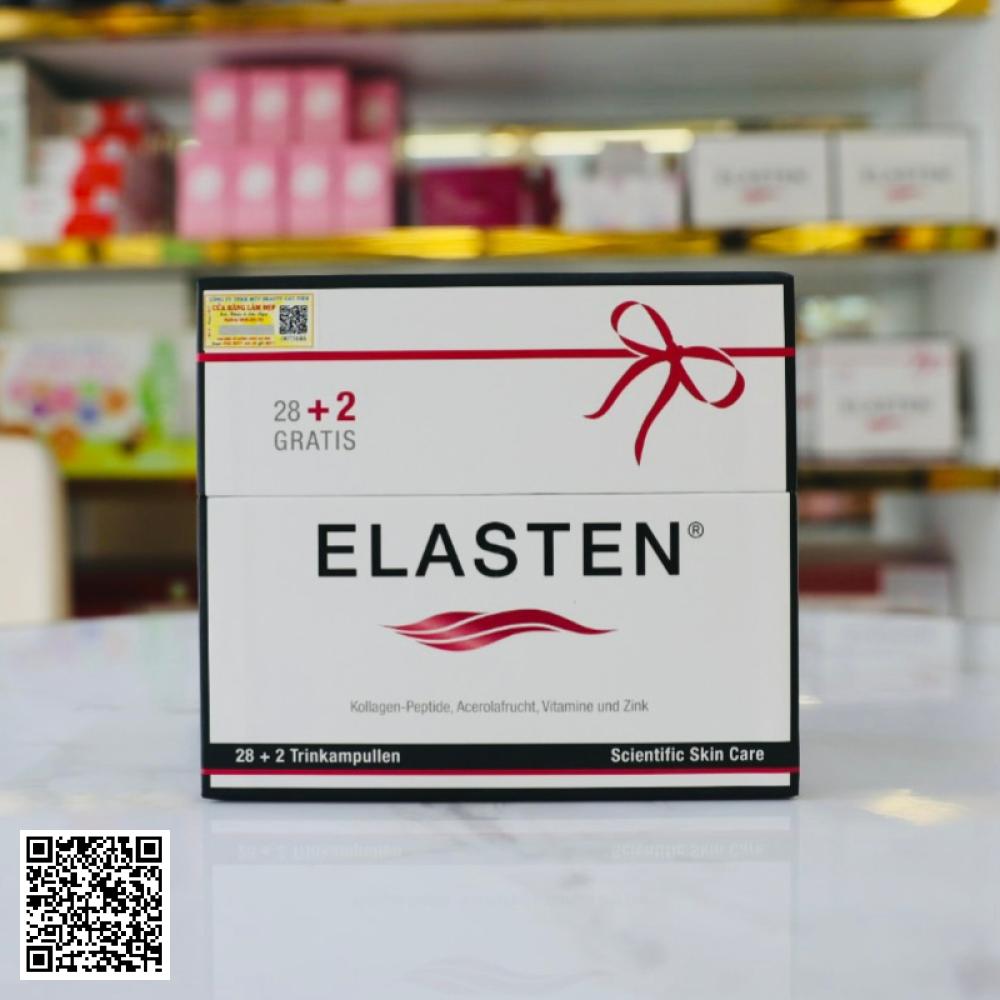 Nước Uống Collagen Elasten Scientific Skin Care Từ Đức Hộp 3ml x 30 Ống 