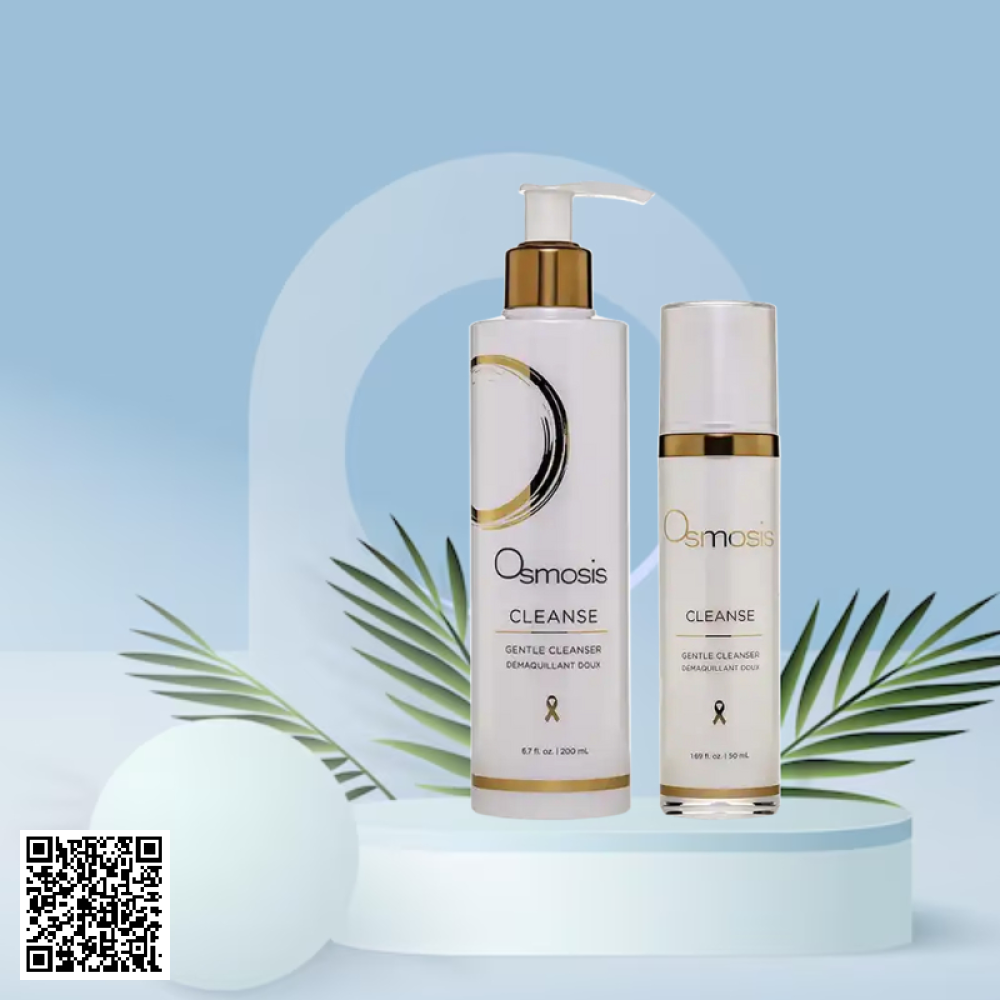 Sữa Rửa Mặt Dịu Nhẹ Osmosis Cleanse Gentle Cleanser Từ Hoa Kỳ 50ml