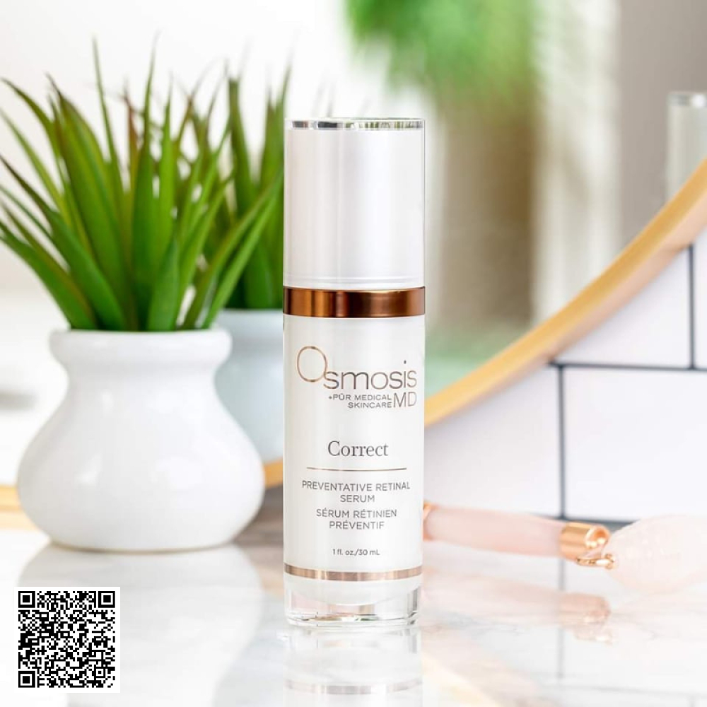 Serum Làm Săn Chắc Và Trẻ Hóa Da Osmosis Correct PrevenTative Retinal Serum Từ Hoa Kỳ 30ml