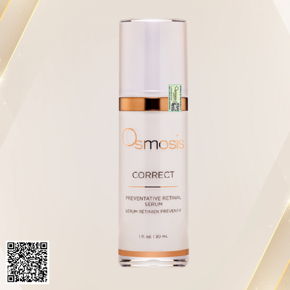 Serum Làm Săn Chắc Và Trẻ Hóa Da Osmosis Correct PrevenTative Retinal Serum Từ Hoa Kỳ 30ml