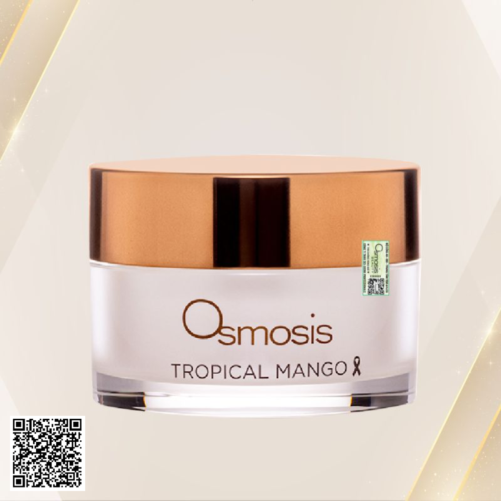 Mặt Nạ Củng Cố Hàng Rào Bảo Vệ Da Chiết Xuất Xoài Osmosis Tropical Mango Barrier Repair Mask Từ Mỹ 30ml