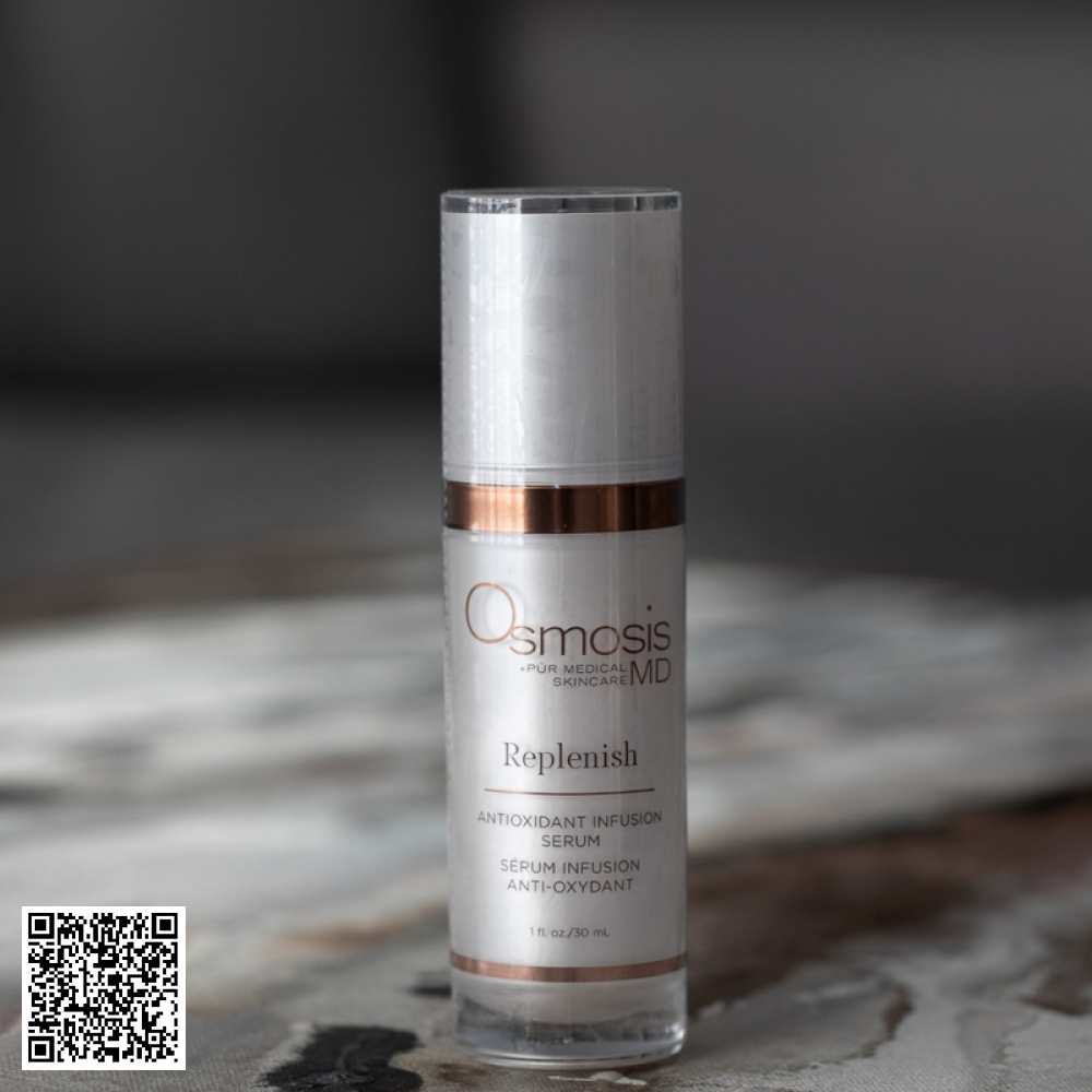 Serum Chống Oxy Hóa Và Bổ Sung Dưỡng Chất Osmosis Replenish Antixodiant Infusion Serum Từ Hoa Kỳ 30ml