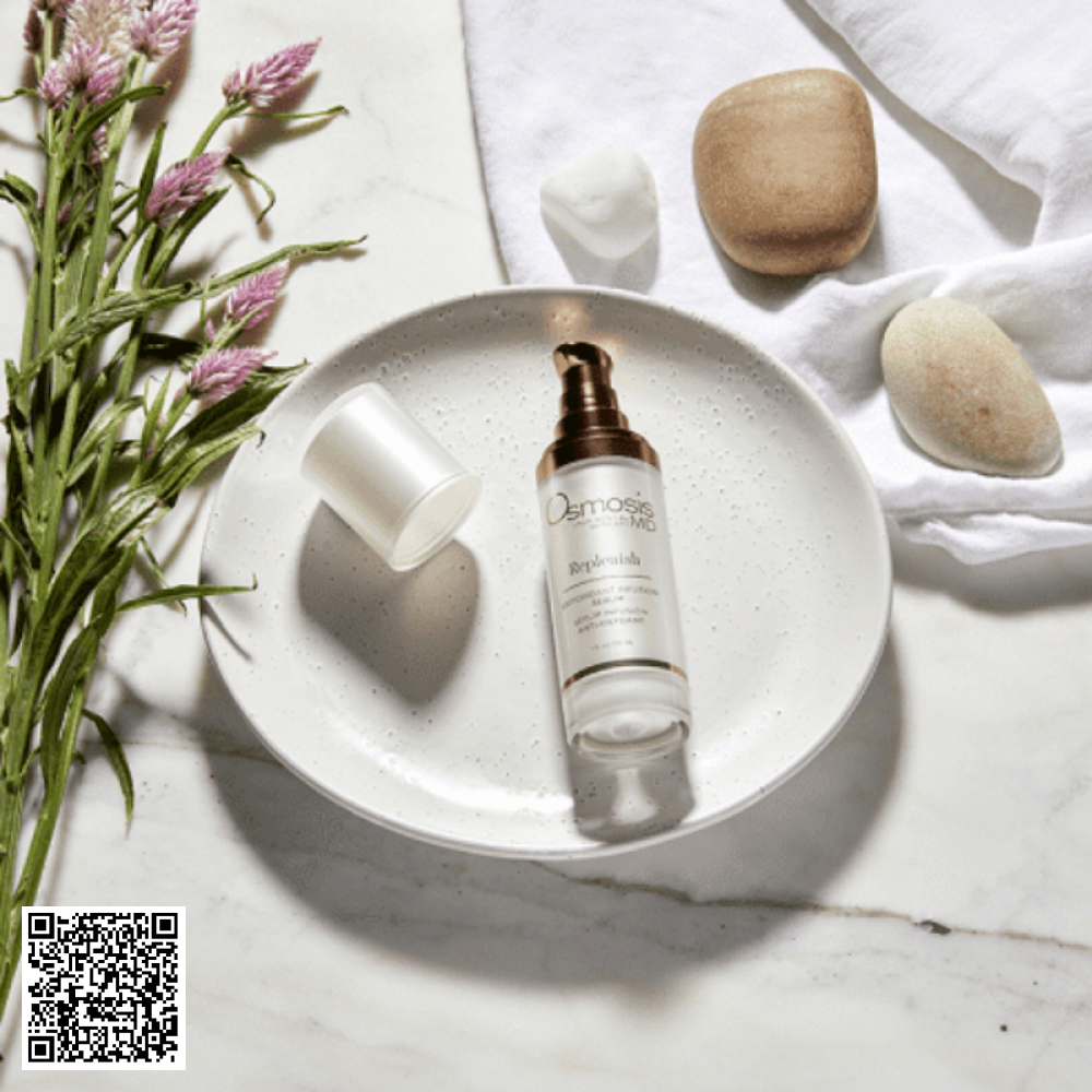 Serum Chống Oxy Hóa Và Bổ Sung Dưỡng Chất Osmosis Replenish Antixodiant Infusion Serum Từ Hoa Kỳ 30ml