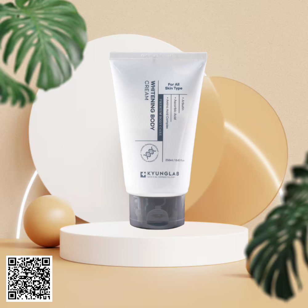 Kem Dưỡng Nâng Tone Body KyungLab Whitening Body Từ Hàn Quốc Tuýp 250ml