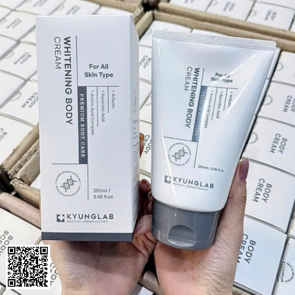 Kem Dưỡng Nâng Tone Body KyungLab Whitening Body Từ Hàn Quốc Tuýp 250ml