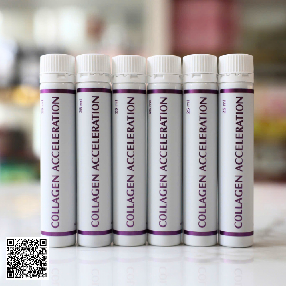 Nước uống Elegant Collagen Acceleration Pure Peptide Từ Thuỵ Điển Hộp 30 Ống