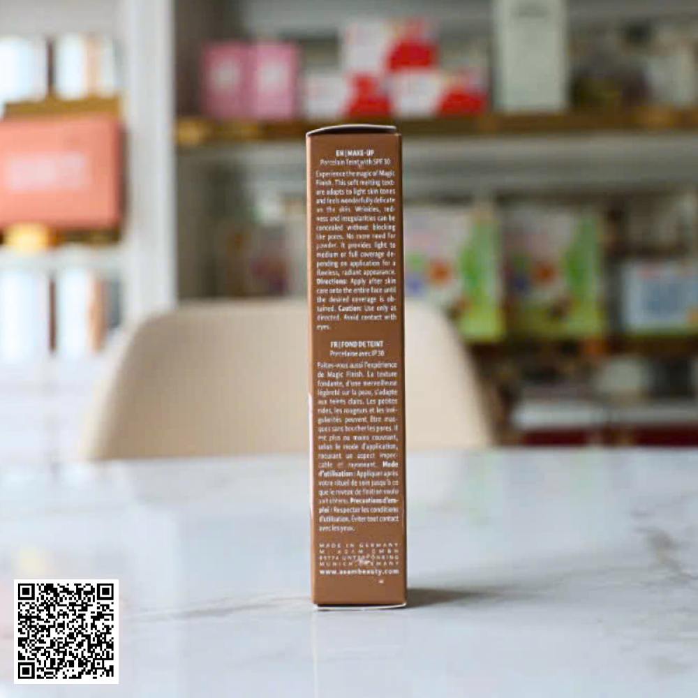 Kem Nền Mây 4 Trong 1 Tone Tự Nhiên M. Asam Magic Finish Make-up Mousse Classic 10ml