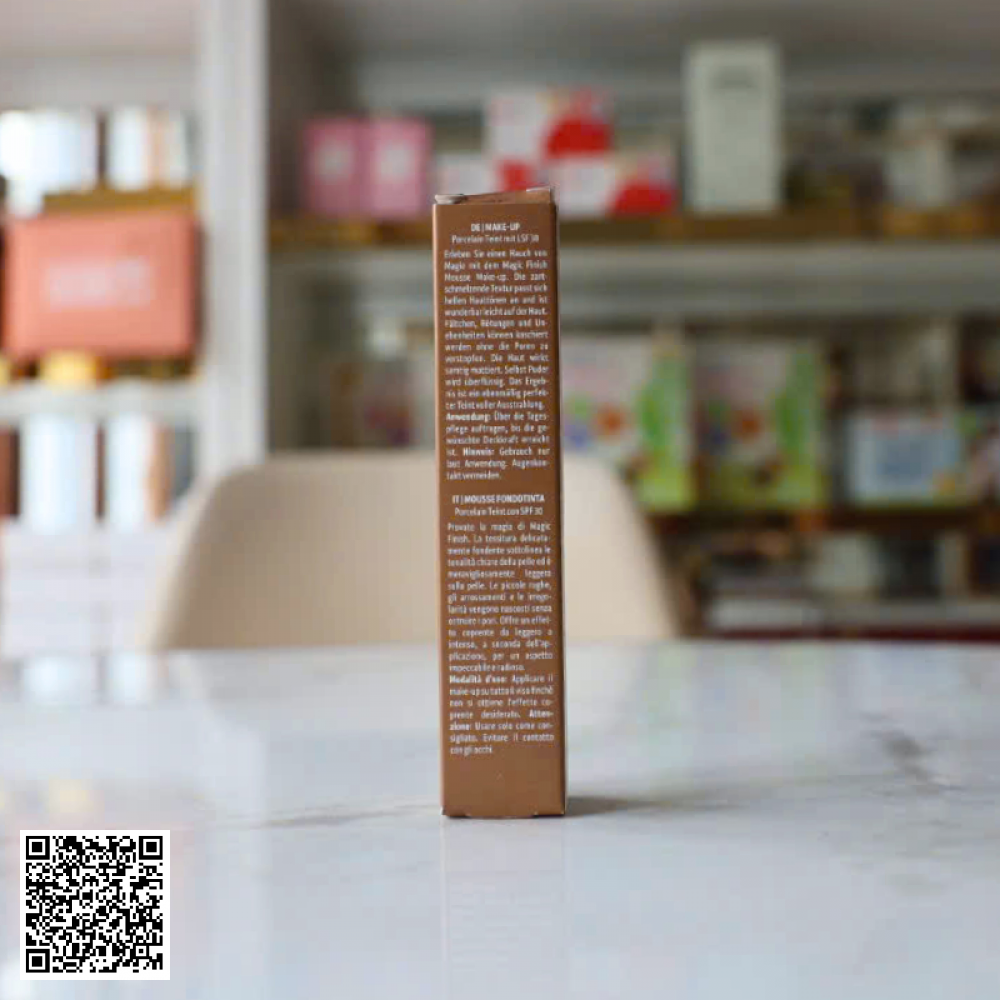 Kem Nền Mây 4 Trong 1 Tone Tự Nhiên M. Asam Magic Finish Make-up Mousse Classic 10ml