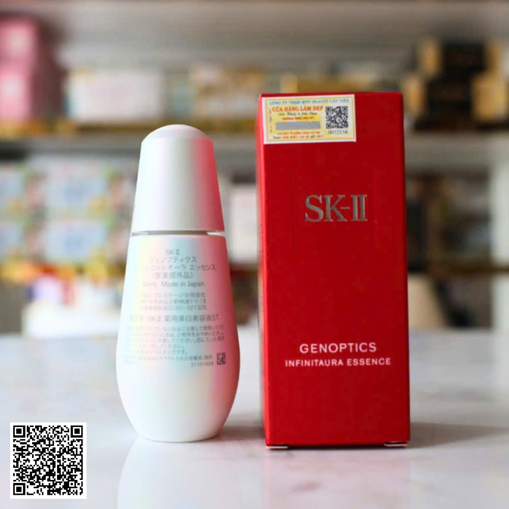 SK-II Genoptics Infinit Aura Essence Serum Tinh Chất Dưỡng Trắng Da Nhật Bản 50ml 