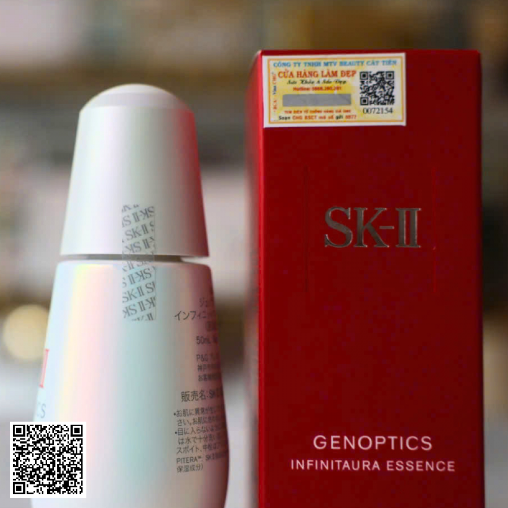 SK-II Genoptics Infinit Aura Essence Serum Tinh Chất Dưỡng Trắng Da Nhật Bản 50ml 
