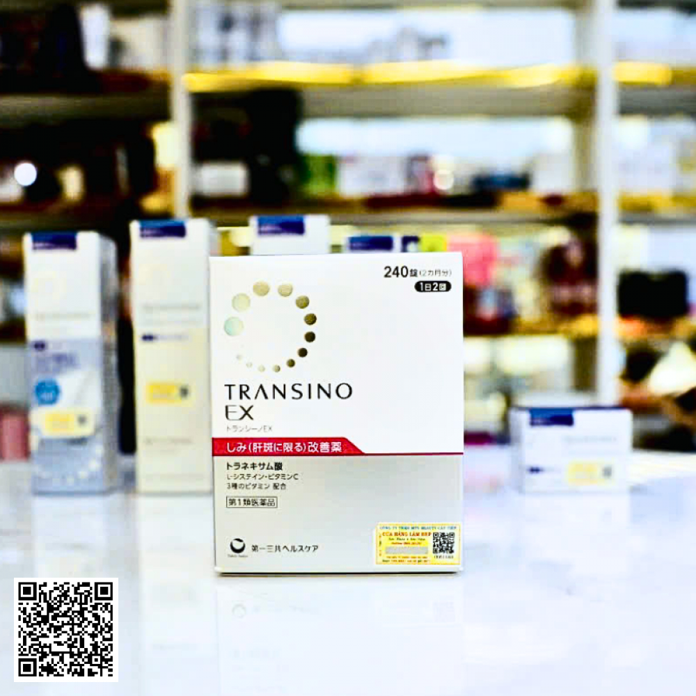 Bộ Transino Mờ Nám, Dưỡng Trắng Da Từ Nhật Bản 6 Món