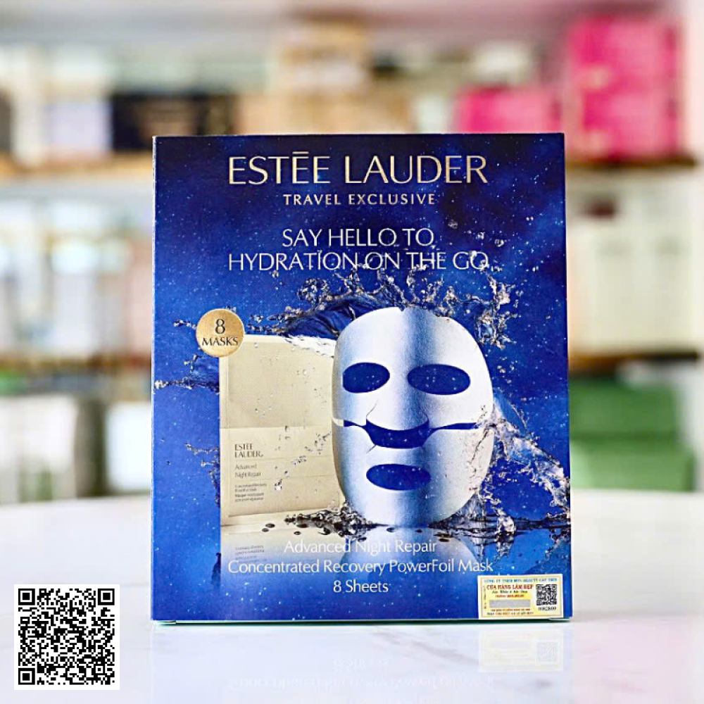 Mặt Nạ Estée Lauder Advanced Night Repair Concentrated Recovery PowerFoil Mask Hộp 8 Miếng