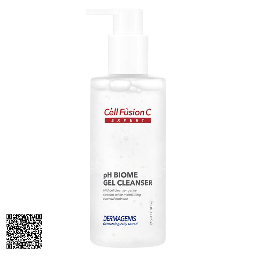 Gel Rửa Mặt Làm Dịu & Tăng Cường Hàng Rào Bảo Vệ Da Cell Fusion C Expert Dermagenis pH Biome Gel Cleanser từ Hàn Quốc 210ml