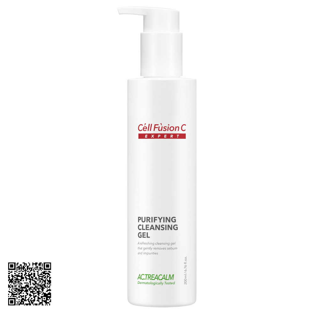 Gel Rửa Mặt Thanh Khiết Cho Da Nhờn Mụn Cell Fusion C Expert Purifying Cleansing Gel từ Hàn Quốc 200ml