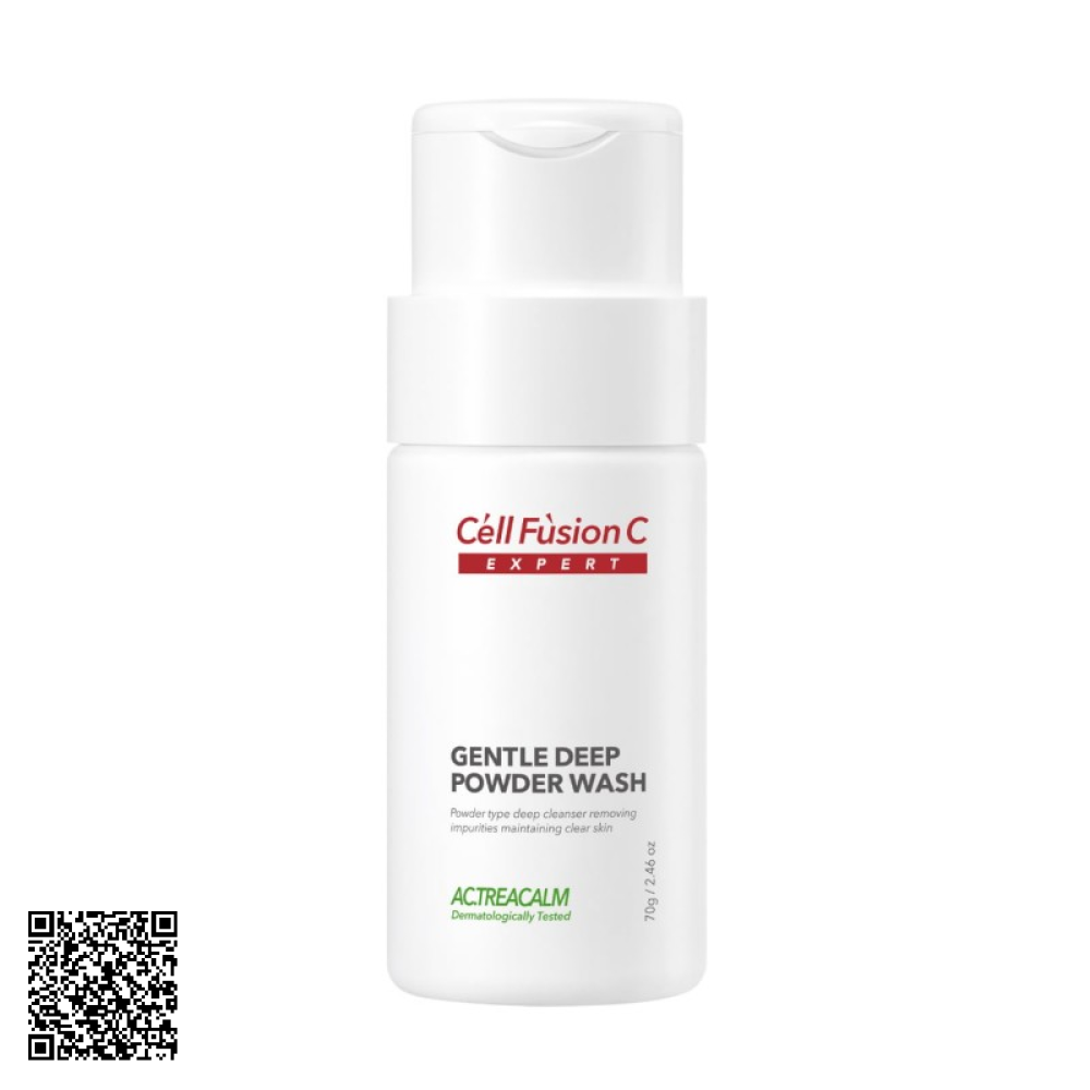 Bột Làm Sạch Sâu Dịu Nhẹ Cell Fusion C Expert Gentle Deep Powder Wash từ Hàn Quốc 70g