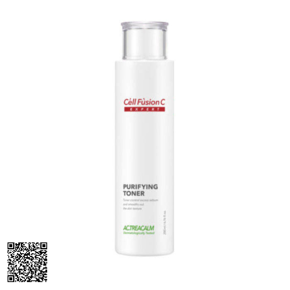 Nước Cân Bằng Thanh Khiết Cho Da Nhờn Mụn Cell Fusion C Expert Purifying Toner từ Hàn Quốc 200ml
