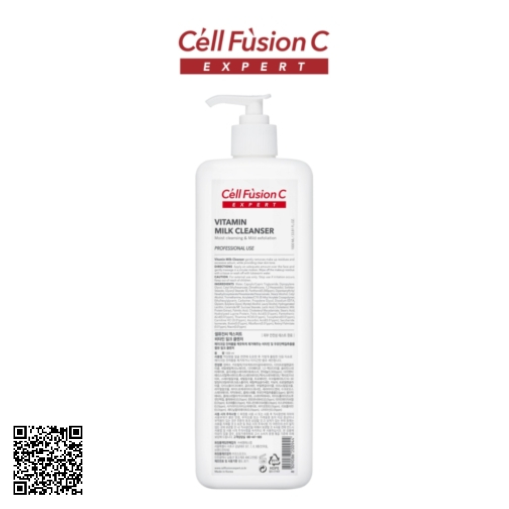 Sữa Tẩy Trang Cell Fusion C Expert Vitamin Milk Cleanser từ Hàn Quốc 1000ml
