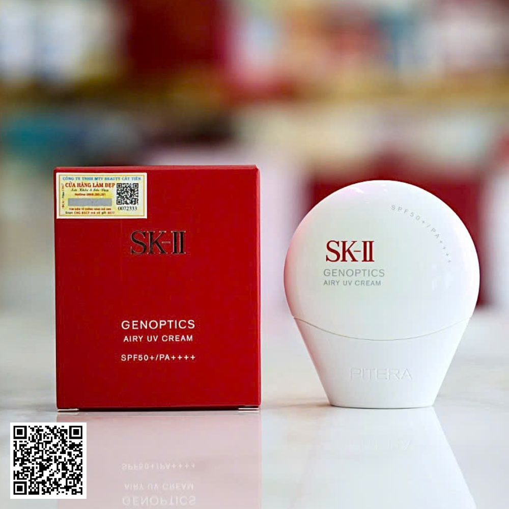 SK-II GenOptics Airy UV Cream Kem Chống Nắng Sk-ii Nhật Bản 30g