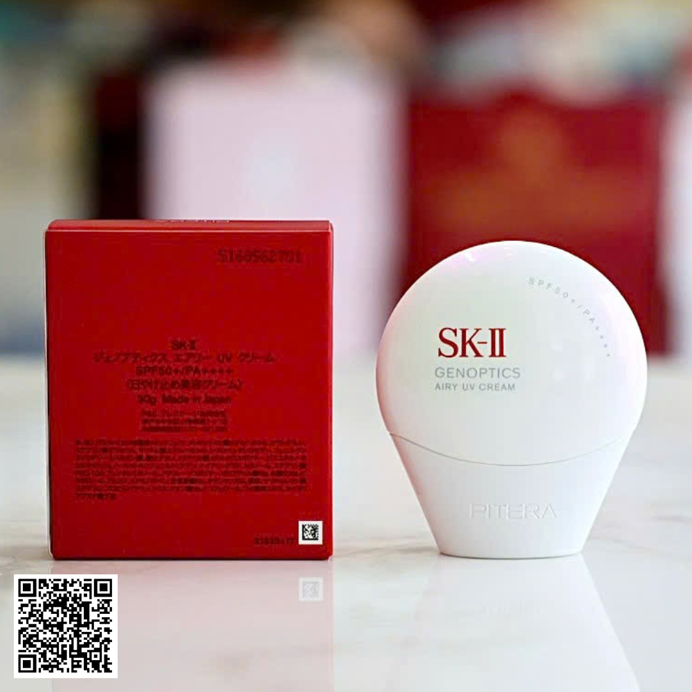 SK-II GenOptics Airy UV Cream Kem Chống Nắng Sk-ii Nhật Bản 30g