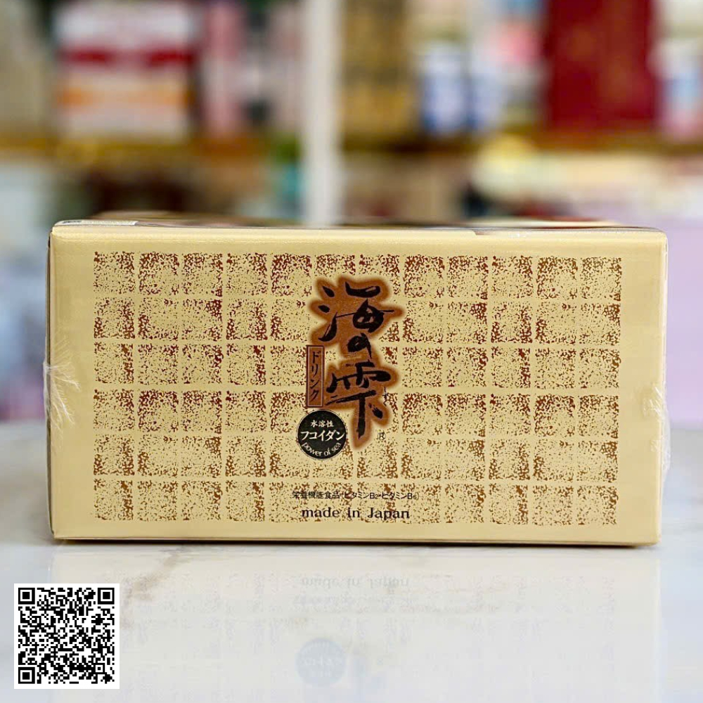 Nước Uống Bảo Vệ Sức Khỏe Fucoidan Liquid Dietary Supplement UMI NO SHIZUKU Nhật Bản Hộp 30 Chai 50ml