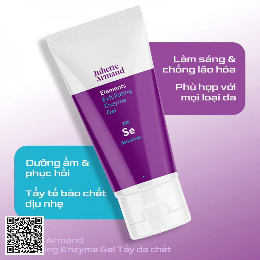 Juliette Armand Exfoliating Enzyme Gel Tẩy Da Chết 50ml từ Hy Lạp