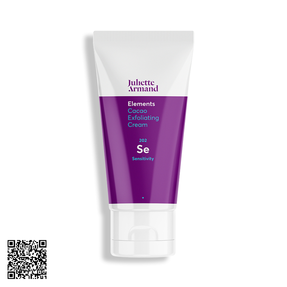 Juliette Armand Cacao Exfoliating Cream Tẩy Tế Bào Chết 50ml từ Hy Lạp