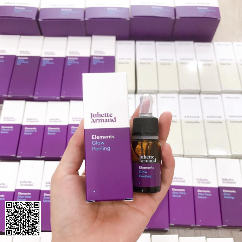 Juliette Armand Glow Peeling Gel Tẩy Tế Bào Chết Hóa Học Điều Chỉnh Sắc Tố Da 10ml từ Hy Lạp