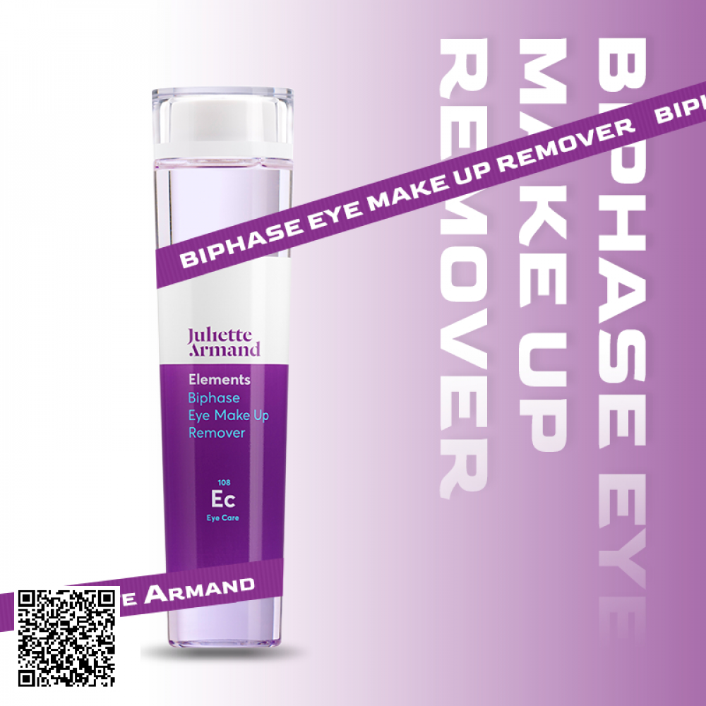 Juliette Armand Biphase Eye Make-Up Remover Tẩy Trang Dịu Nhẹ 2 Lớp Dầu-Nước 210ml từ Hy Lạp