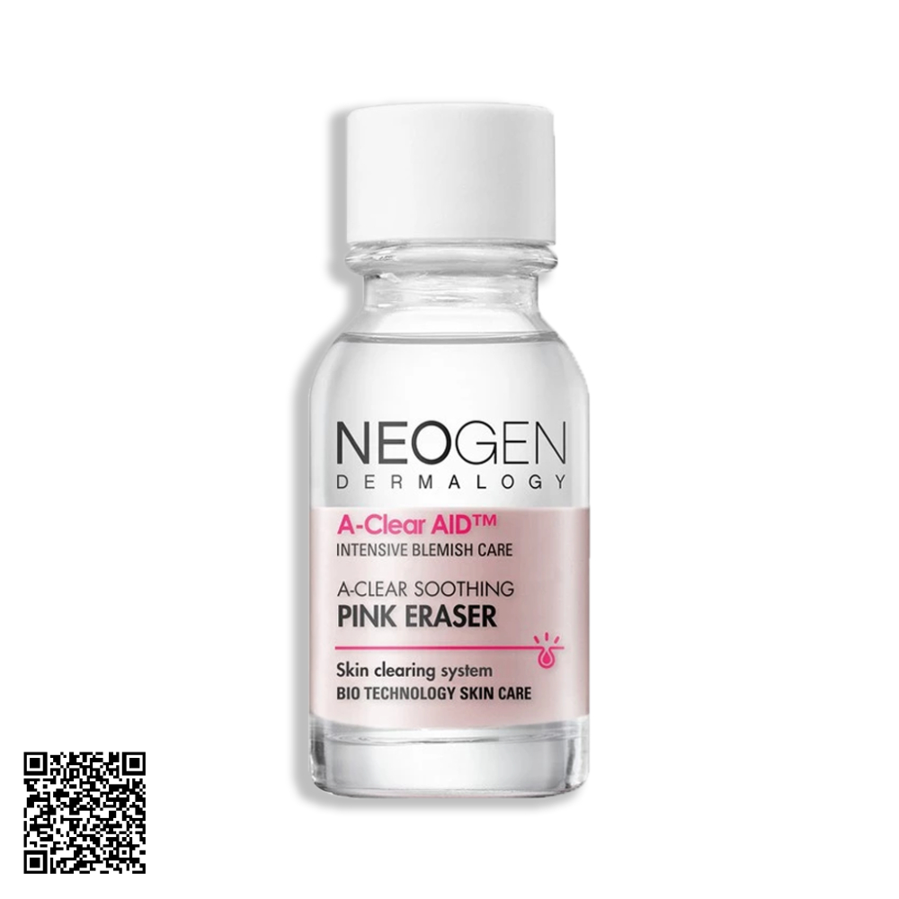 Chấm Mụn Neogen Dermalogy A-Clear Aid Soothing Pink Eraser 15ml từ Hàn Quốc