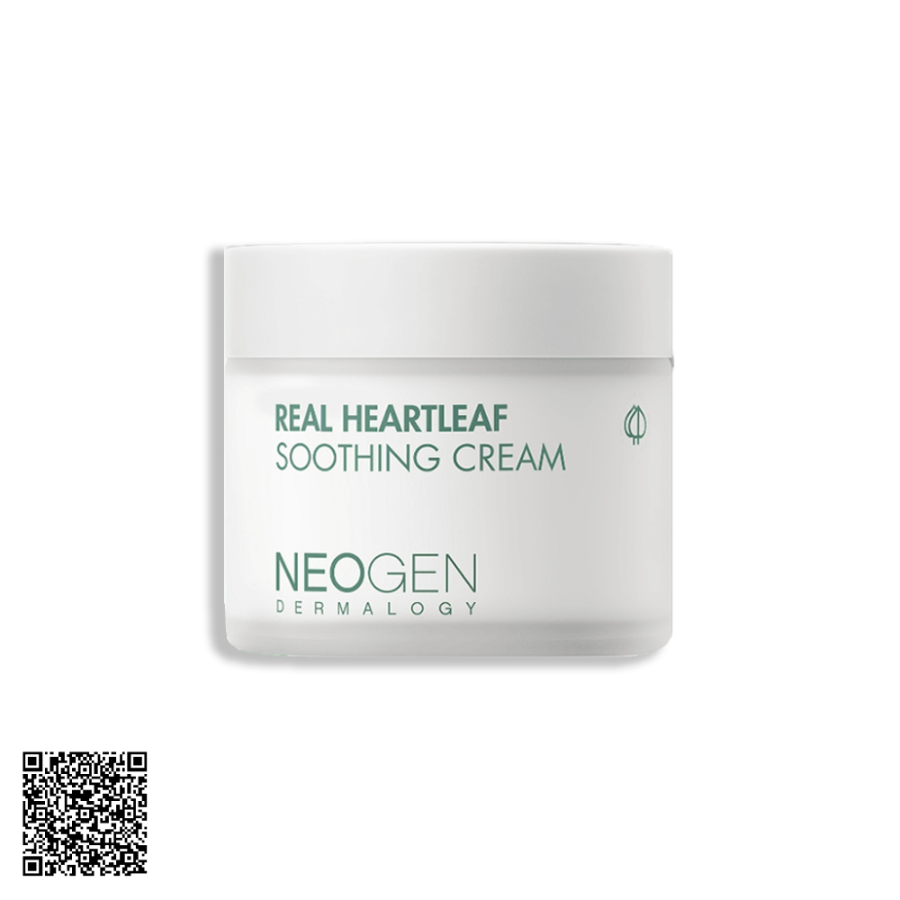 Kem Dưỡng Neogen Dermalogy Real Heartleaf Soothing Cream Làm Dịu, Phục Hồi Cho Da Nhạy Cảm 80g từ Hàn Quốc