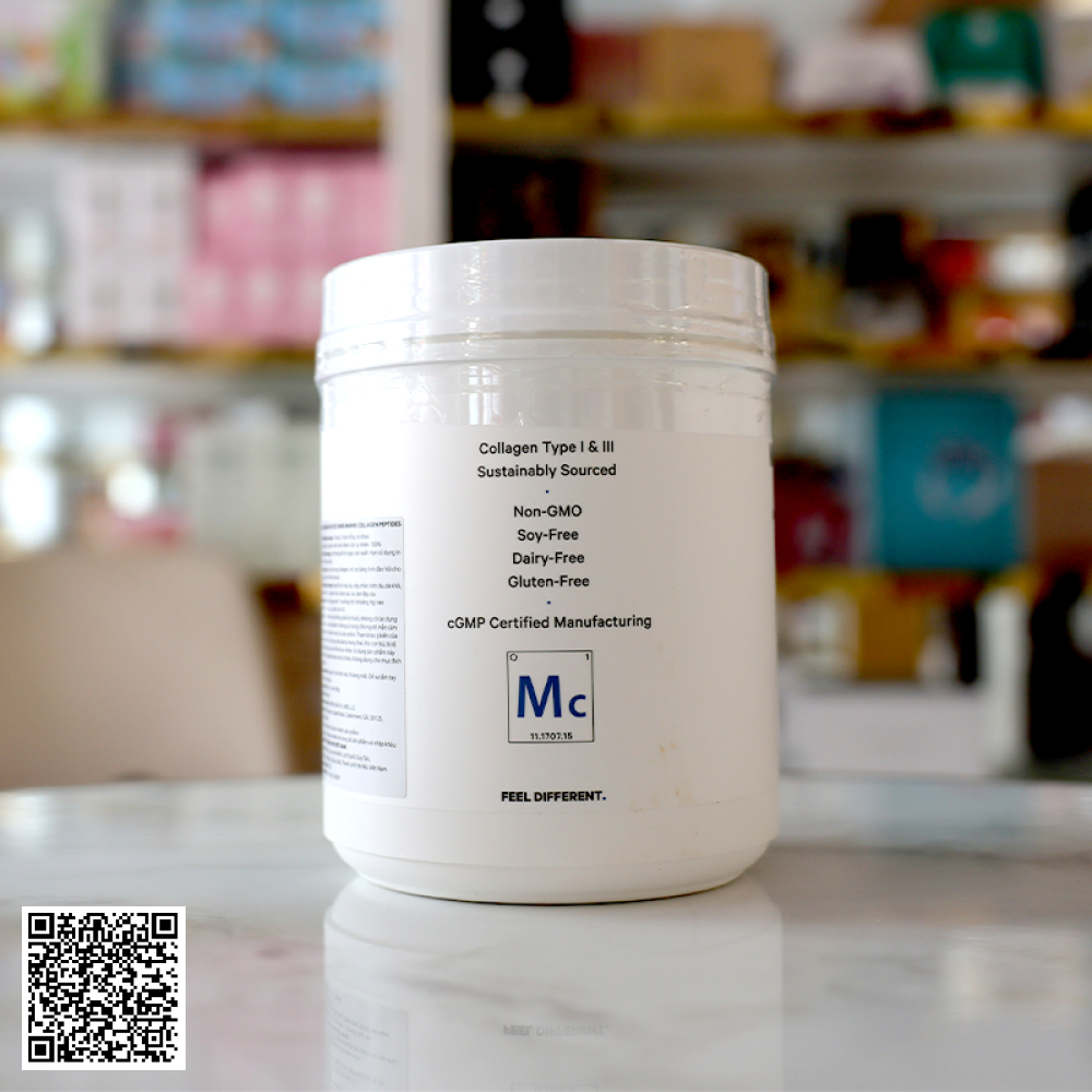 Thực Phẩm Bảo Vệ Sức Khỏe Codeage Wild-Caught Marine Collagen Peptides 450g Từ Hoa Kỳ