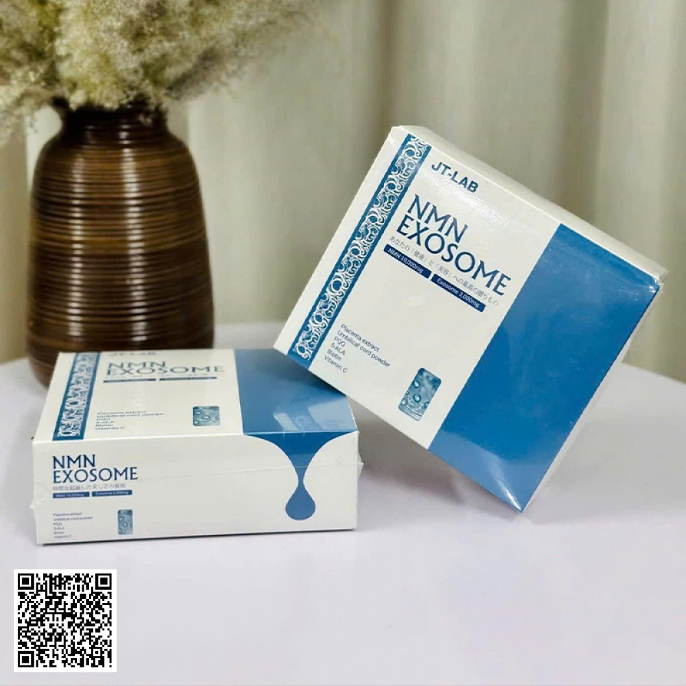 JT-LAB NMN Exosome Viên Uống Chăm Sóc Sức Khỏe Và Làm Đẹp Lọ 60 Viên Từ Nhật Bản