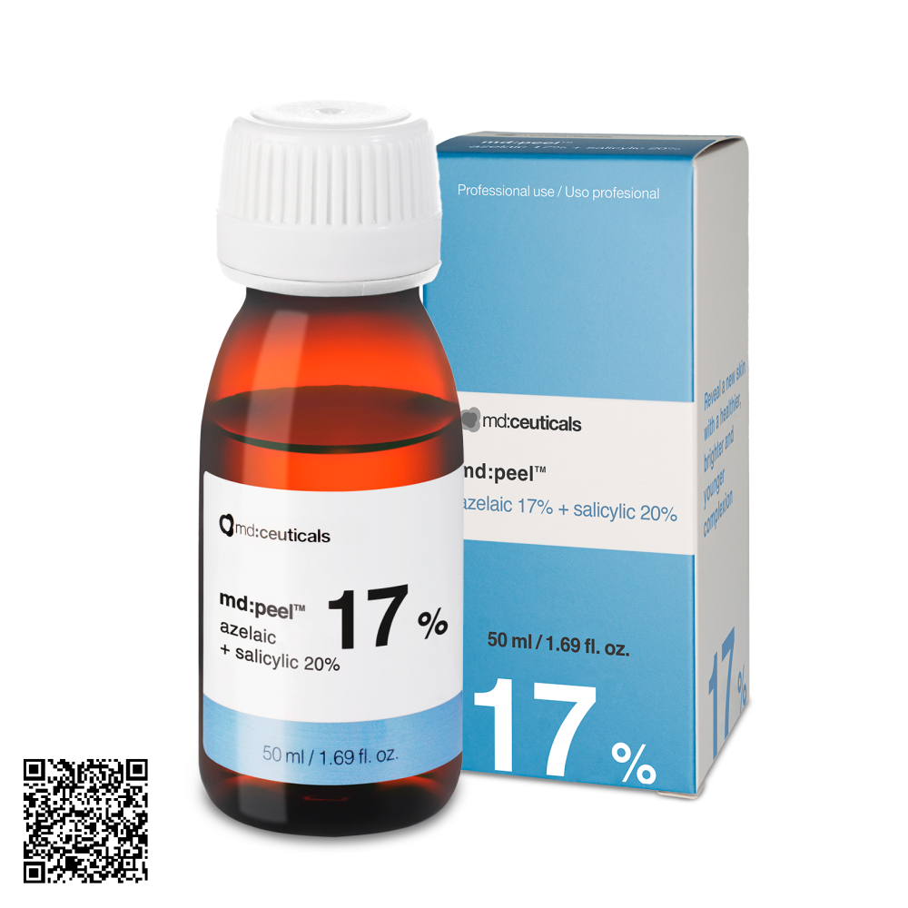 md:ceuticals md:peel Azelaic 17% + Salicylic 20% Làm Sạch Sâu Và Kiểm Soát Mụn 50ml từ Anh