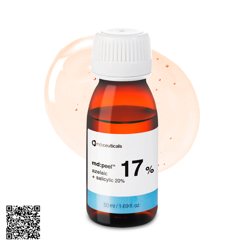 md:ceuticals md:peel Azelaic 17% + Salicylic 20% Làm Sạch Sâu Và Kiểm Soát Mụn 50ml từ Anh