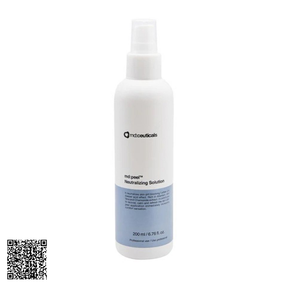 Md:ceuticals Md Peel Neutralizing Solution Giải Pháp Làm Dịu Da Và Trung Hòa Axit Sau Peel Chuyên Nghiệp 200ml Từ Anh