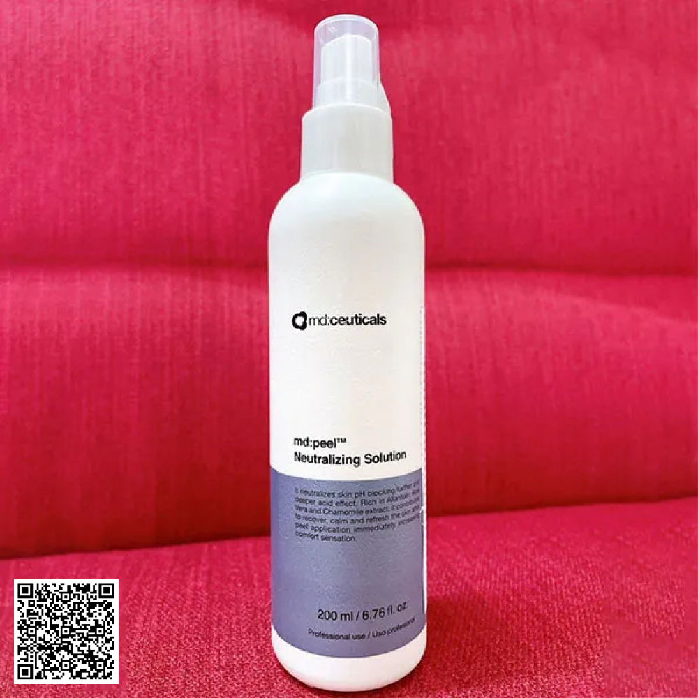 Md:ceuticals Md Peel Neutralizing Solution Giải Pháp Làm Dịu Da Và Trung Hòa Axit Sau Peel Chuyên Nghiệp 200ml Từ Anh