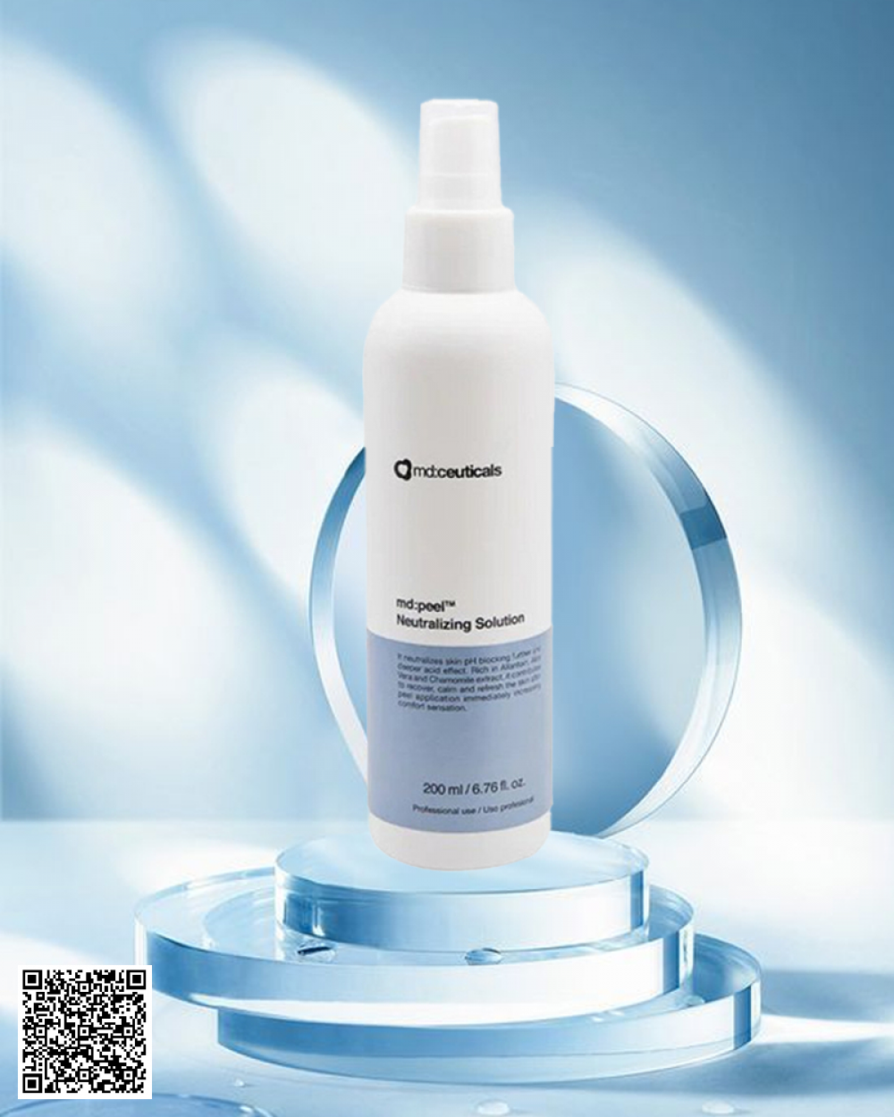 Md:ceuticals Md Peel Neutralizing Solution Giải Pháp Làm Dịu Da Và Trung Hòa Axit Sau Peel Chuyên Nghiệp 200ml Từ Anh