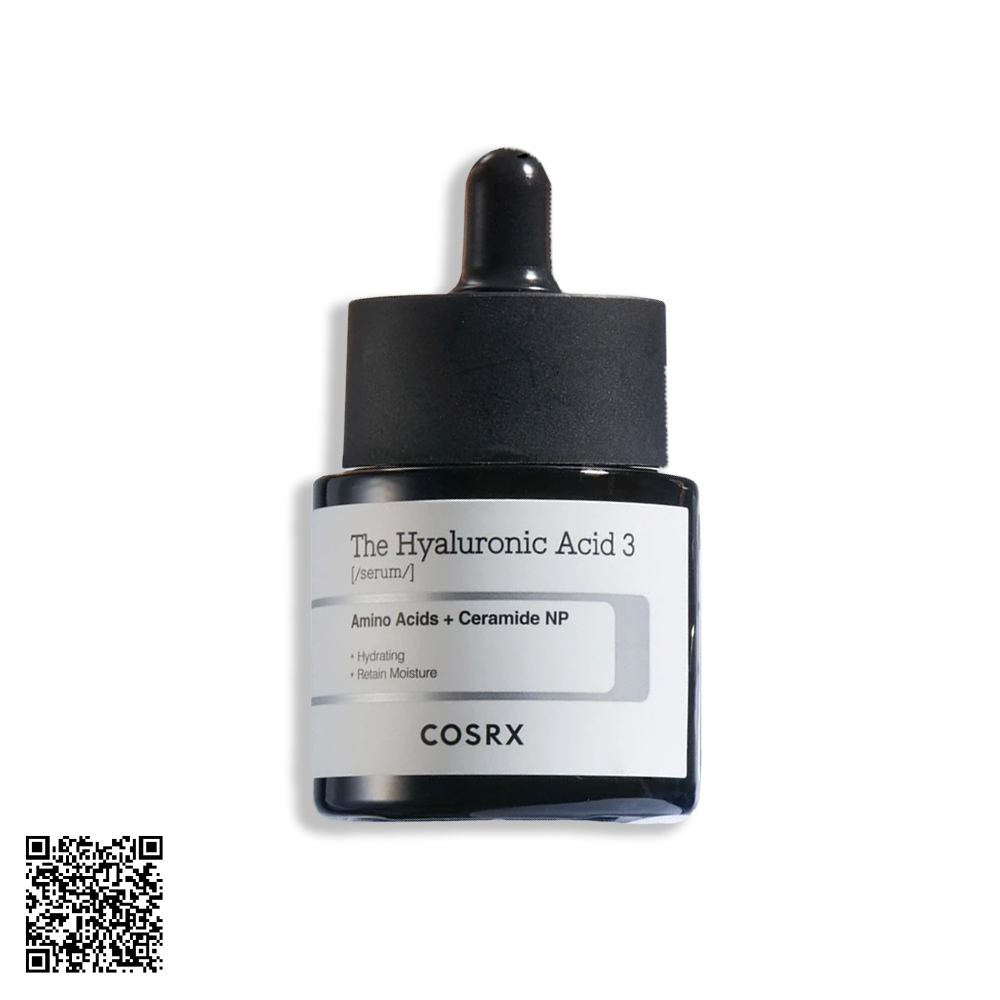Serum COSRX The Hyaluronic Acid 3 Tinh chất cấp ẩm chuyên sâu 20ml Từ Hàn Quốc