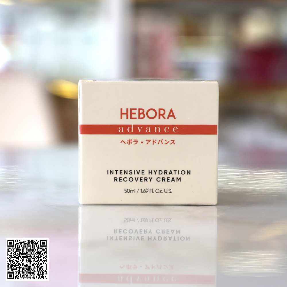 Kem Dưỡng Hebora Intensive Hydration Recovery Cream Phục Hồi, Dưỡng Ẩm Và Bảo Vệ Da 50ml Từ Nhật Bản