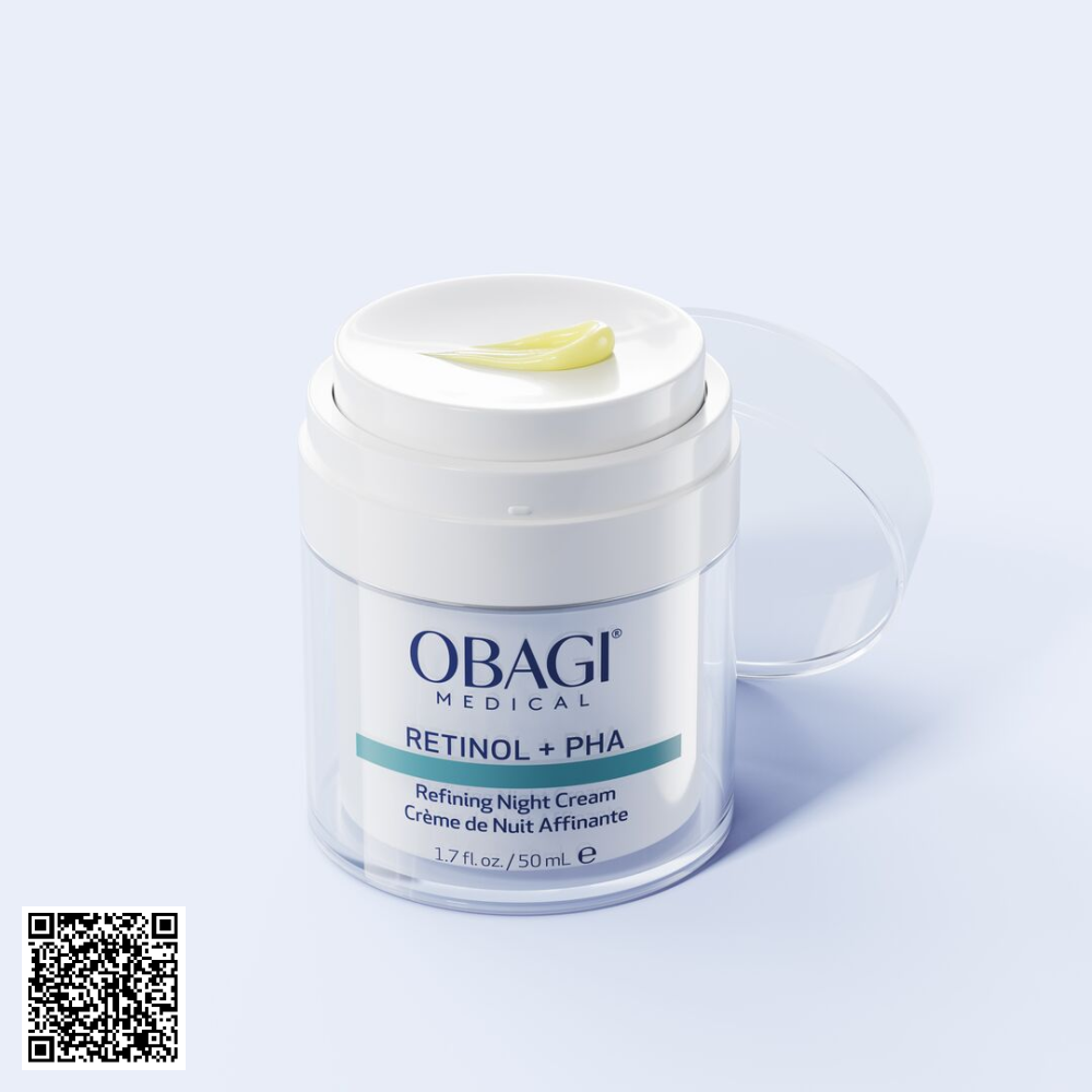 Kem Dưỡng Obagi Medical Retinol + PHA Tái Tạo Và Trẻ Hóa Da Ban Đêm 50ml Từ Hoa Kỳ