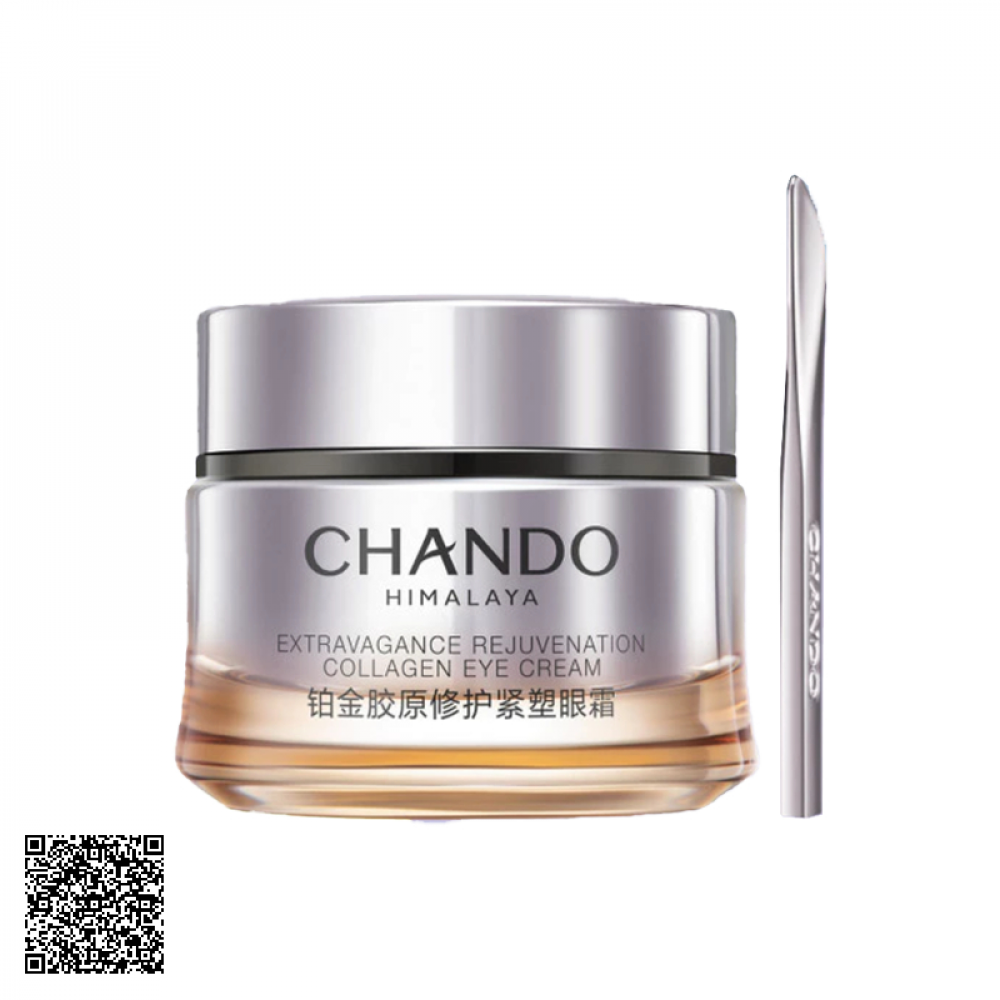 Kem Dưỡng CHANDO Himalaya Extra Collagen Eye Cream Tái Tạo Vùng Da Mắt, Bổ Sung Collagen Và Ngăn Ngừa Lão Hoá 15g Từ Trung Quốc