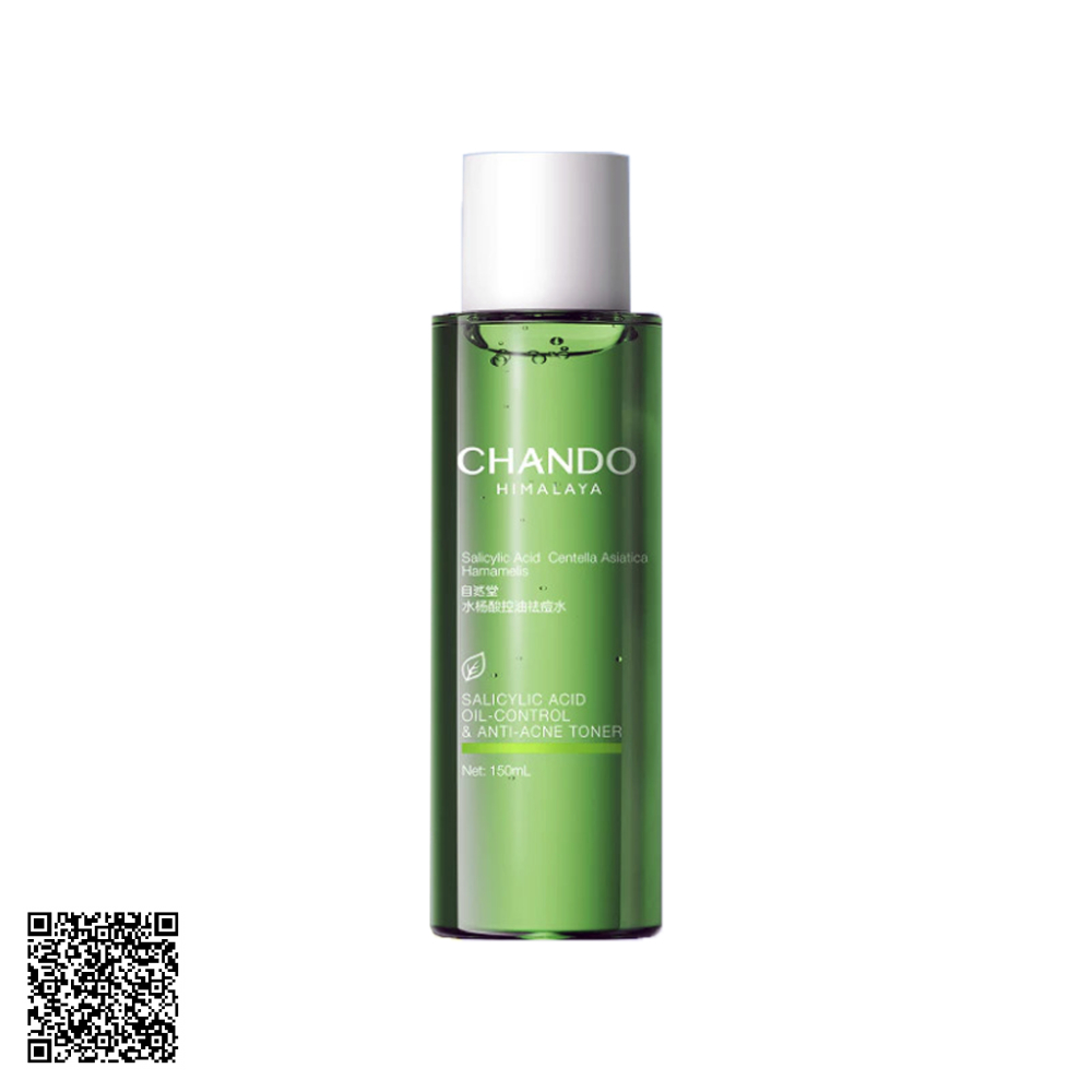 Toner CHANDO Himalaya Salicylic Acid Oil-control & Anti-acne Toner Kiểm Soát Dầu Giảm Mụn Salicylic Acid 150ml Từ Trung Quốc