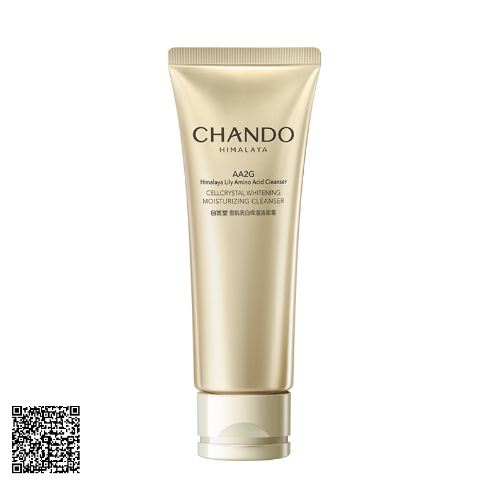 Sữa Rửa Mặt CHANDO Himalaya CellCrystal Whitening Moisturizing Cleanser Dưỡng Trắng Và Cải Thiện Da 120g Từ Trung Quốc