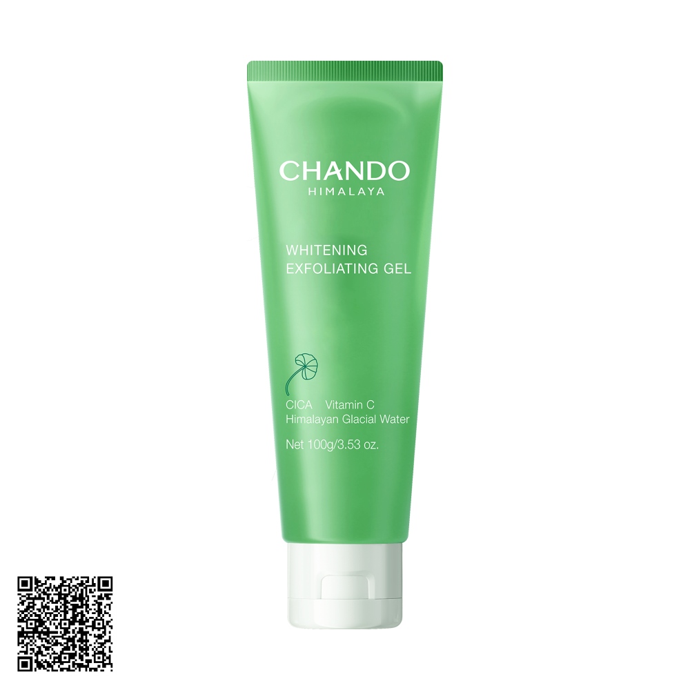 Gel Dưỡng Trắng CHANDO Himalaya Whitening Exfoliating Gel Tẩy Tế Bào Chết và Thanh Lọc Độc Tố 100g Từ Trung Quốc